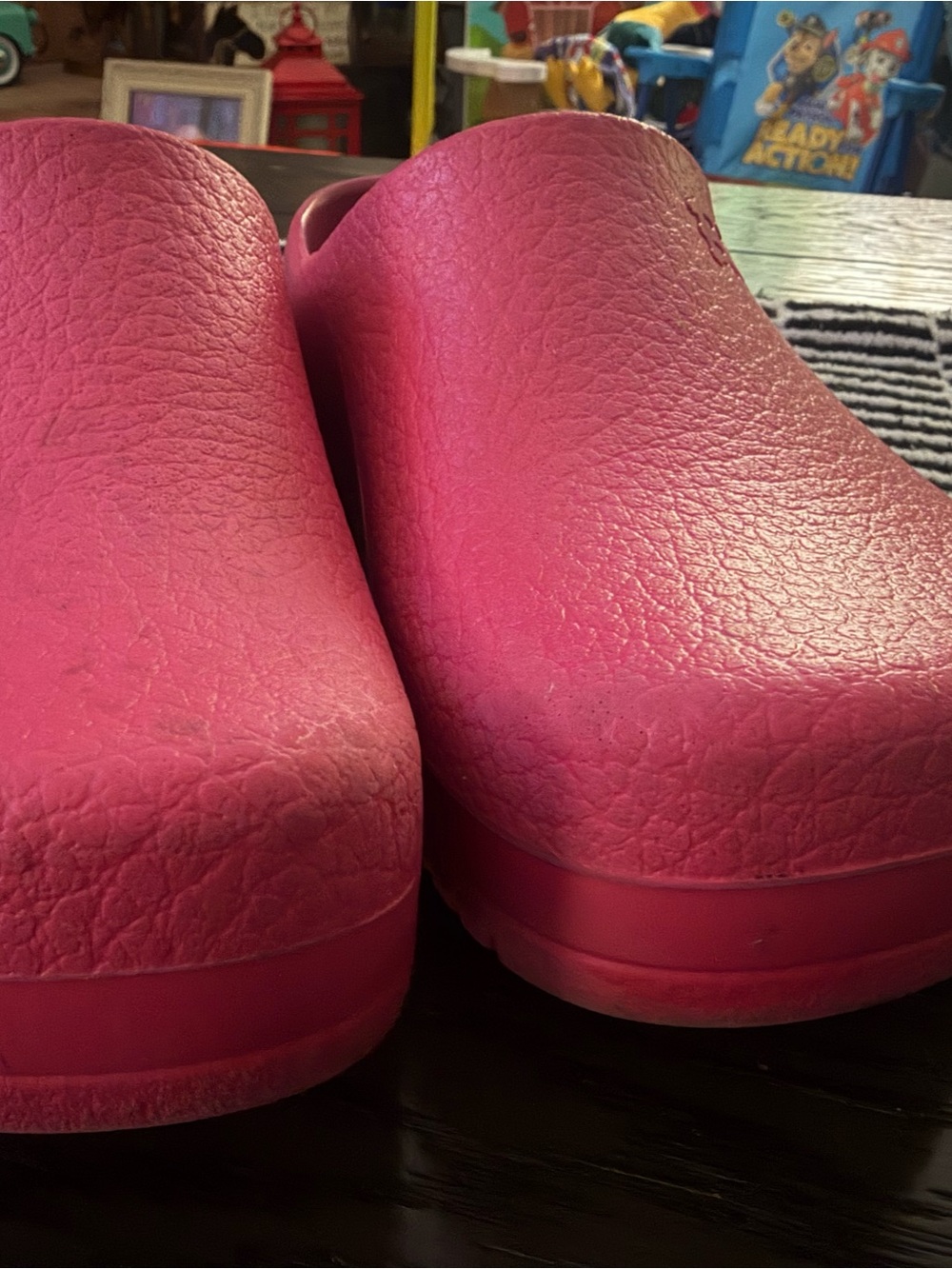 Birkenstock Super-Birki clogs in the vibrant Raspberry Sorbet size 8 - Picture 7 of 12